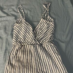PacSun Pinstripe Romper
